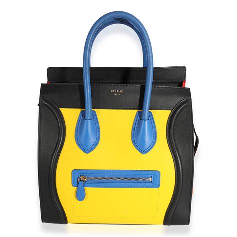 celine colorblock bag|black celine bag uk.